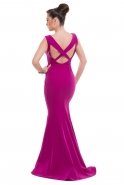 Длинное Вечернее Платье Пурпурный O4163