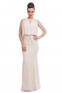 Длинное Вечернее Платье Белый S4088