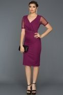 Короткое Вечернее Платье Пурпурный AR37012