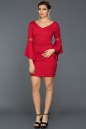 Короткое Вечернее Платье красный AR38113