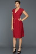 Короткое Вечернее Платье красный AR39030