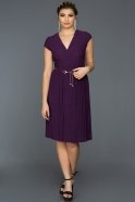 Короткое Вечернее Платье Пурпурный AR39030