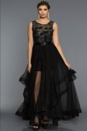 Длинное Вечернее Платье Черный A60736