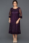 Вечернее Платье Большого Размера Пурпурный BC8886