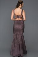 Длинное Помолвочное Платье Фиолетовый ABU050