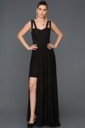 Длинное Вечернее Платье Черный C7173