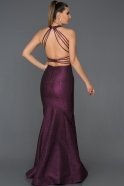 Длинное Помолвочное Платье Светлая Фуксия ABU201