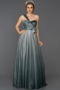 Длинное Помолвочное Платье Бирюзовый AB4511