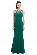 Длинное Вечернее Платье зелёный C6137