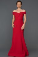Длинное Выпускное Платье красный AB7128
