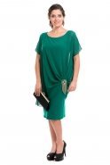 Вечернее Платье Большого Размера зелёный C5208