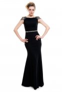 Длинное Вечернее Платье Черный K4345264