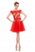 Короткое Вечернее Платье красный K4335394
