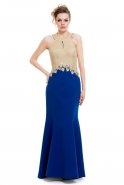 Длинное Вечернее Платье Ярко-синий M1462