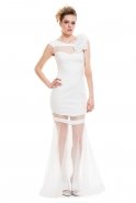 Длинное Вечернее Платье Белый AL8373