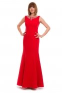 Длинное Вечернее Платье красный M1456