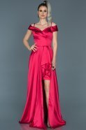 Помолвочное Платье Со Шлейфом красный ABU502