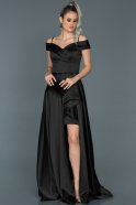 Помолвочное Платье Со Шлейфом Черный ABU502