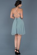 Короткое Платье На Приглашение Бирюзовый ABK027