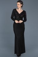 Длинное Вечернее Платье Русалка Фиолетово-золотистый ABU540