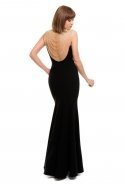 Длинное Вечернее Платье Черный MT15-023