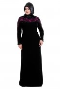Вечерняя Одежда Хиджаб Светлая Фуксия S3997B