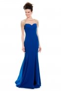 Длинное Вечернее Платье Ярко-синий MT15-046