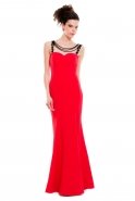 Длинное Вечернее Платье красный MT15-038