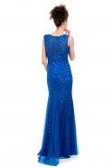 Длинное Вечернее Платье Ярко-синий M1447