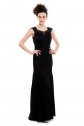 Длинное Вечернее Платье Черный M1446