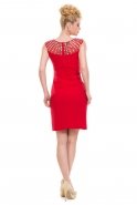 Короткое Вечернее Платье красный C2104