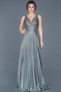 Длинное Помолвочное Платье Бирюзовый ABU603