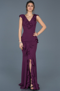 Длинное Помолвочное Платье Фиолетовый ABU628