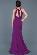 Длинное Пригласительное Платье Пурпурный ABU600