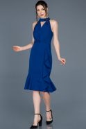 Миди Пригласительное Платье Ярко-синий ABK423