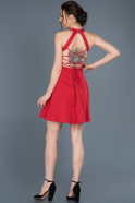 Короткое Выпускное Платье красный ABK451