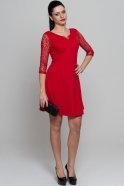 Короткое Вечернее Платье красный AR36779