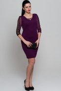 Короткое Вечернее Платье Пурпурный AR36801