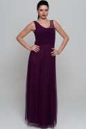 Длинное Вечернее Платье Пурпурный AR36802