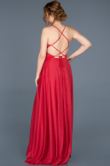 Длинное Выпускное Платье красный ABU685