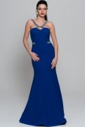 Длинное Вечернее Платье Ярко-синий GG6851