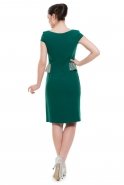 Короткое Вечернее Платье зелёный C2123