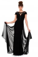 Длинное Вечернее Платье Черный K4342259