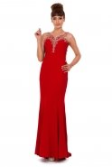 Длинное Вечернее Платье красный K4342220
