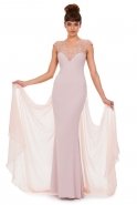 Длинное Вечернее Платье Пудровый K4335148