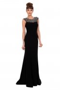 Длинное Вечернее Платье Черный C6188