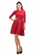Короткое Вечернее Платье красный T1939
