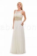 Длинное Вечернее Платье Белый S3873
