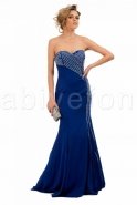 Длинное Вечернее Платье Ярко-синий F1367