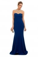 Длинное Вечернее Платье Ярко-синий O1149